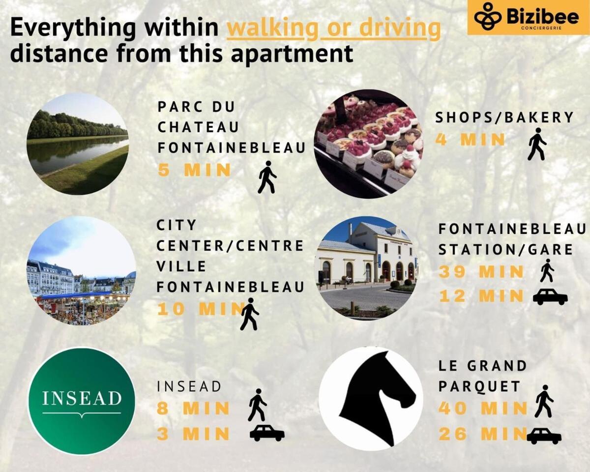 Palm House Sauna City Center Ideal Insead Fontainebleau Zewnętrze zdjęcie